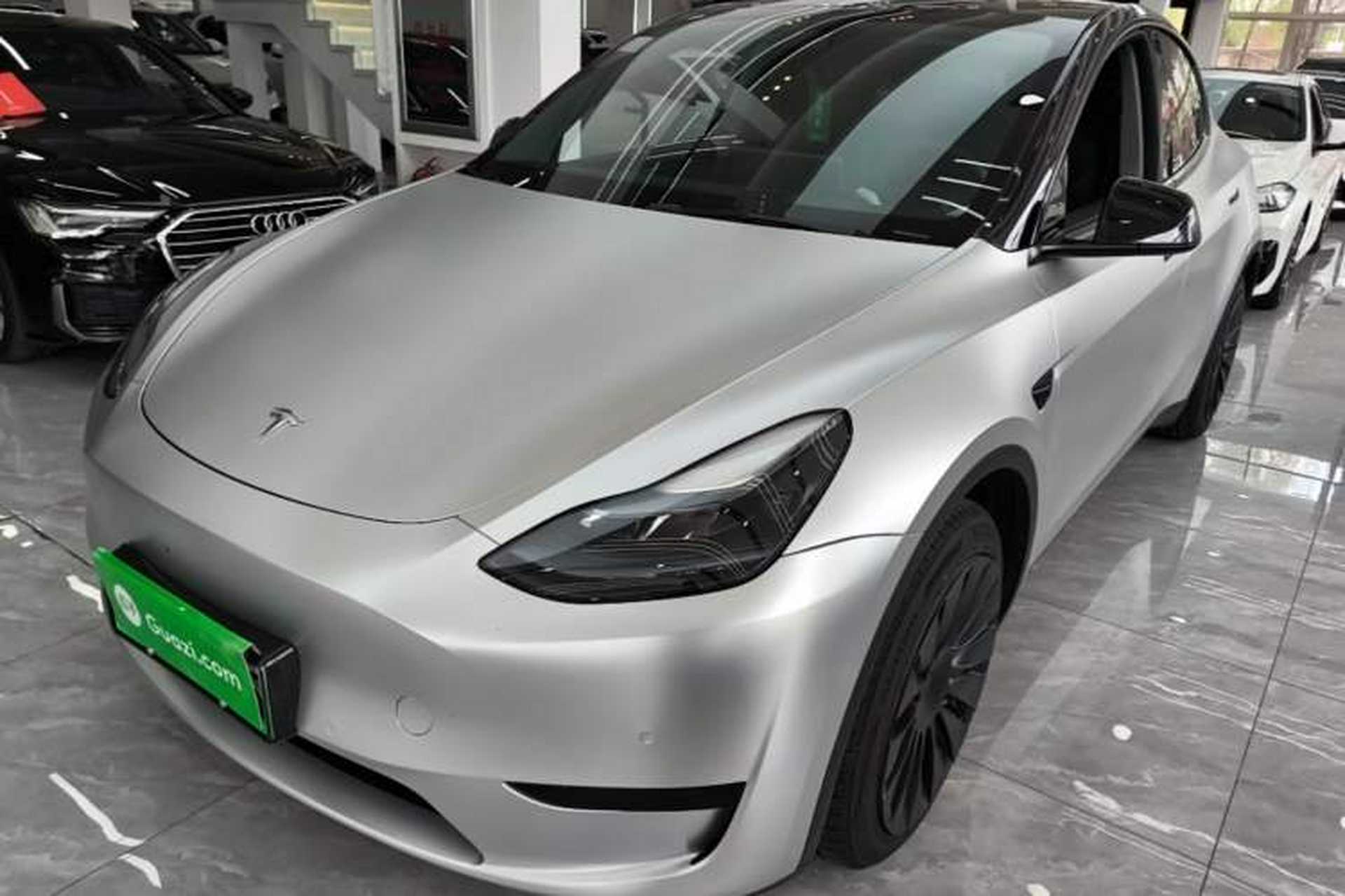 Used Tesla Model Y 2022 Revised Version Rear-Wheel Drive Front Left 45 Deg