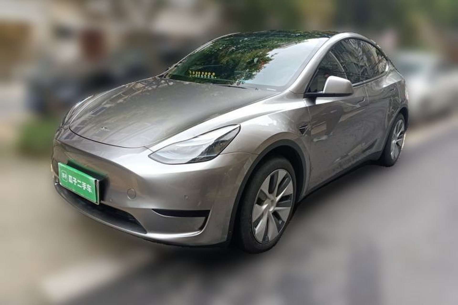 Used Tesla Model Y 2022 Revised Version Rear-Wheel Drive Front Left 45 Deg