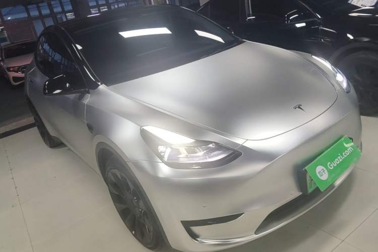 Used Tesla Model Y 2022 Revised Version Rear-Wheel Drive Front Right 45 Deg