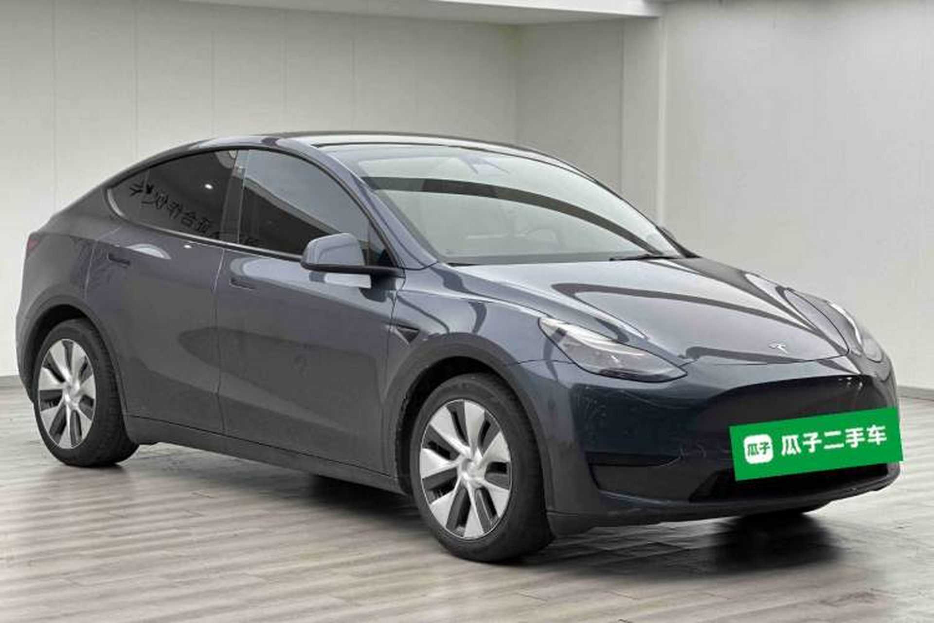 Used Tesla Model Y 2022 Rear-Wheel-Drive Version Front Right 45 Deg
