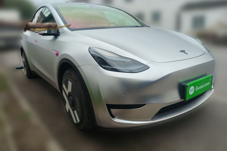 Used Tesla Model Y 2022 Revised Version Rear-Wheel Drive Front Right 45 Deg