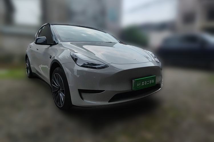 Used Tesla Model Y 2022 Revised Version Rear-Wheel Drive Front Right 45 Deg