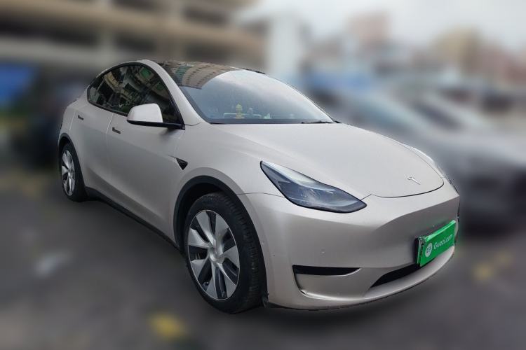 Used Tesla Model Y 2022 Revised Version Rear-Wheel Drive Front Right 45 Deg