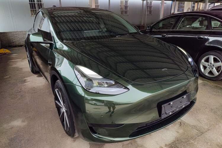Used Tesla Model Y 2022 Revised Version Rear-Wheel Drive Front Right 45 Deg