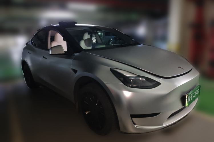 Used Tesla Model Y 2022 Revised Version Rear-Wheel Drive Front Right 45 Deg