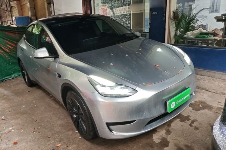 Used Tesla Model Y 2022 Revised Version Rear-Wheel Drive Front Right 45 Deg