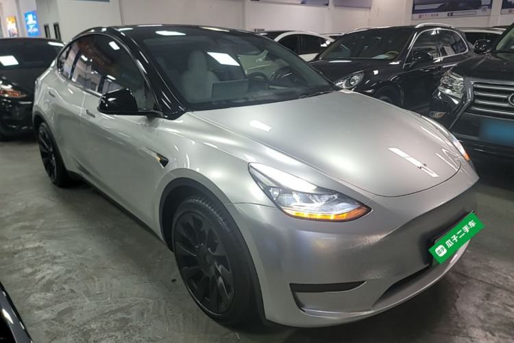 Used Tesla Model Y 2022 Revised Version Rear-Wheel Drive Front Right 45 Deg