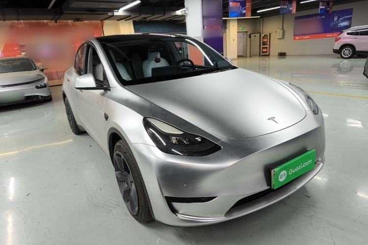 Used Tesla Model Y 2022 Revised Version Rear-Wheel Drive Front Right 45 Deg