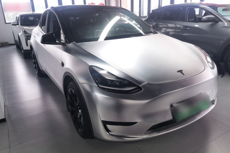 Used Tesla Model Y 2022 Revised Version Rear-Wheel Drive Front Right 45 Deg