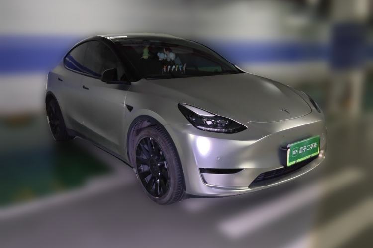 Used Tesla Model Y 2022 Revised Version Rear-Wheel Drive Front Right 45 Deg