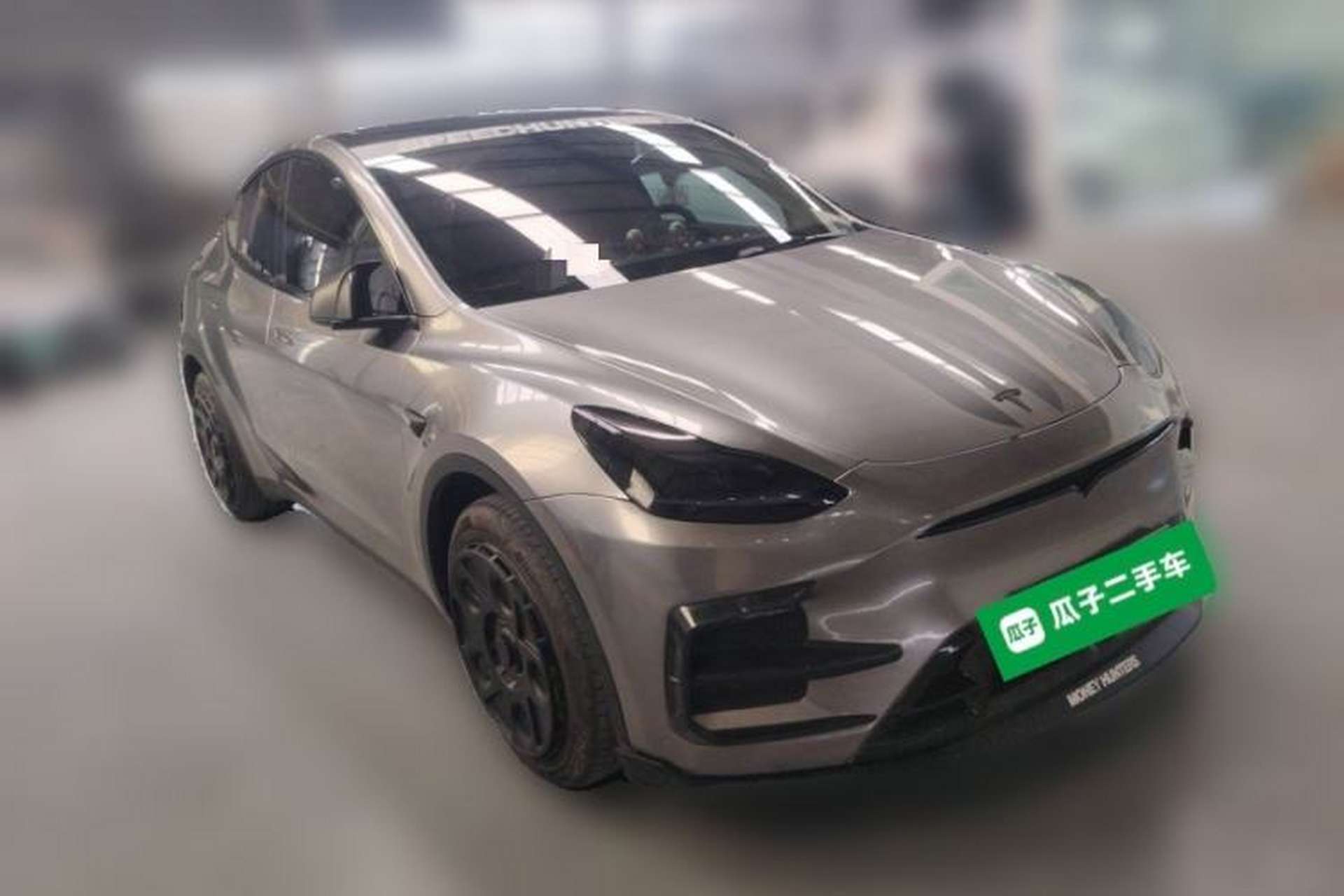 Used Tesla Model Y 2022 Revised Version Long-Range All-Wheel Drive Front Right 45 Deg