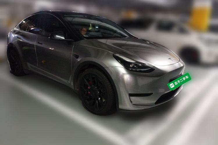 Used Tesla Model Y 2022 Revised Version Rear-Wheel Drive Front Right 45 Deg