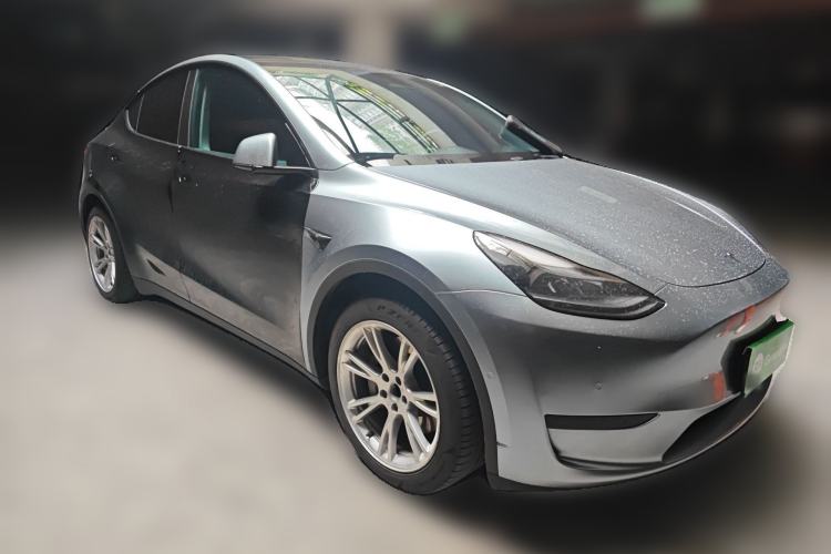 Used Tesla Model Y 2022 Revised Version Rear-Wheel Drive Front Right 45 Deg