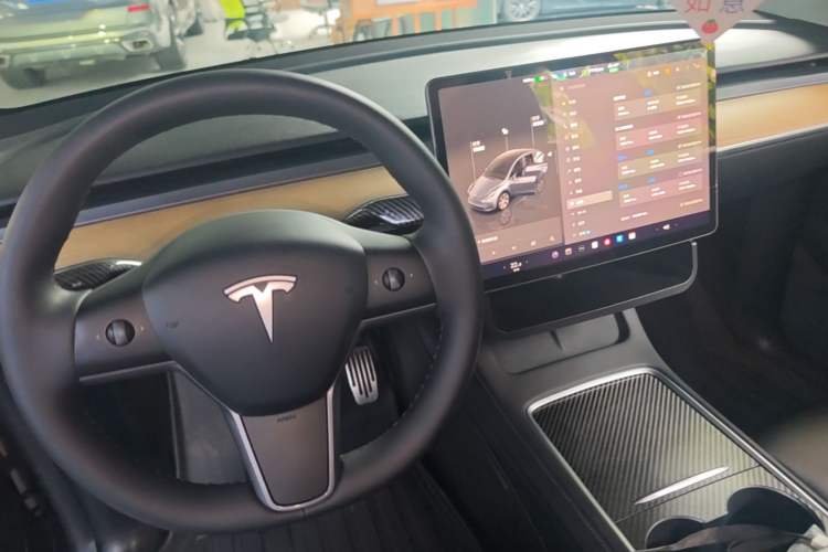 Used Tesla Model Y 2022 Revised Version Rear-Wheel Drive Gear Lever