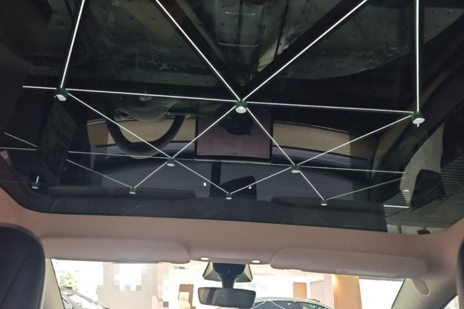 Used Tesla Model Y 2022 Rear-Wheel-Drive Version Headliner