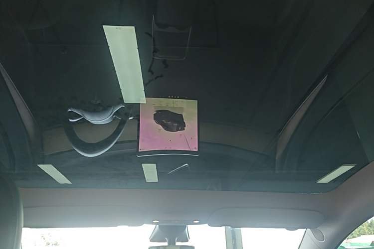 Used Tesla Model Y 2022 Rear-Wheel-Drive Version Headliner