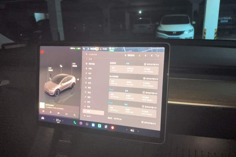 Used Tesla Model Y 2022 Revised Version Rear-Wheel Drive Instrument Cluster