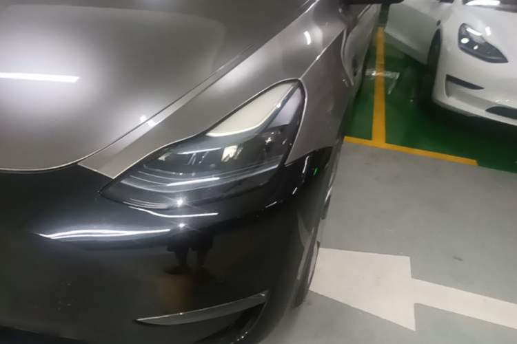 Used Tesla Model Y 2022 Revised Version Long-Range All-Wheel Drive Left Front Headlight