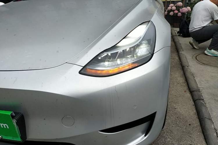 Used Tesla Model Y 2022 Rear-Wheel-Drive Version Left Front Headlight