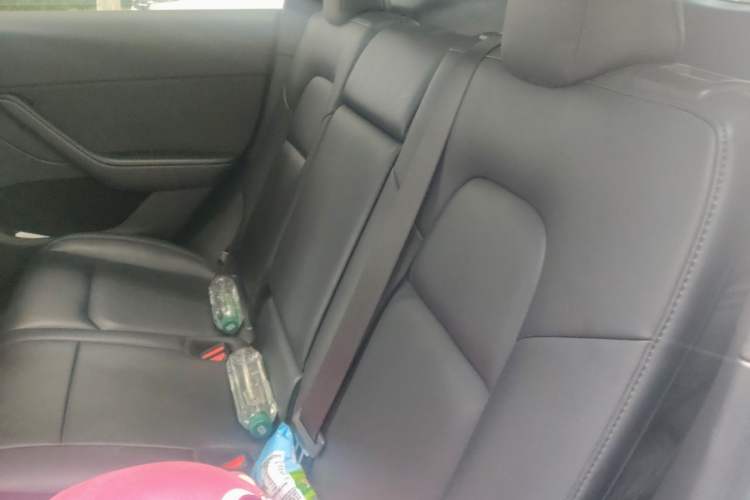 Used Tesla Model Y 2022 Long-Range All-Wheel-Drive Version Left Rear Seat