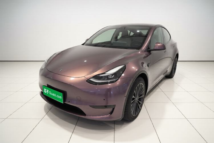 Used Tesla Model Y 2022 Revised Version Long-Range All-Wheel Drive Guazi used car, China used car export, Used car for sale, Used Tesla cars, Cheapest cars for sale, Electric vehicle, New energy car