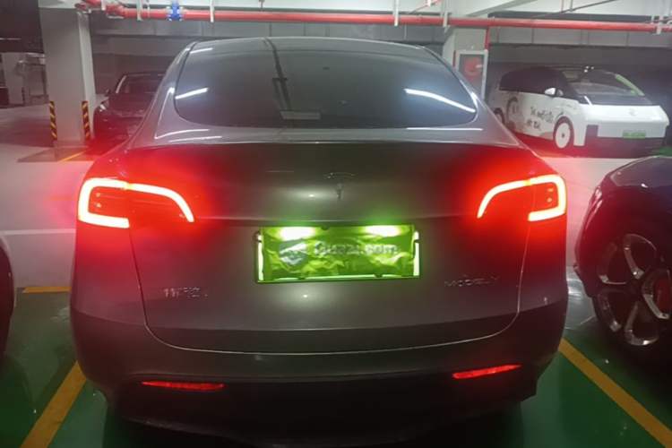 Used Tesla Model Y 2022 Revised Version Long-Range All-Wheel Drive Rear