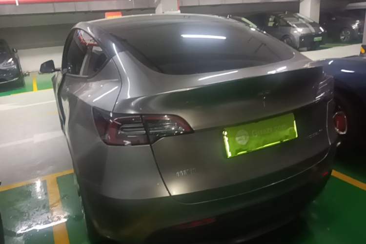 Used Tesla Model Y 2022 Revised Version Long-Range All-Wheel Drive Rear Left 45 Deg