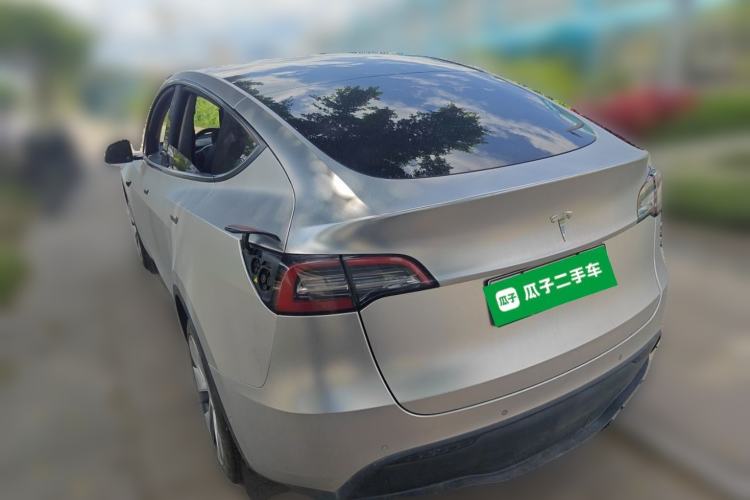Used Tesla Model Y 2022 Rear-Wheel-Drive Version Rear Left 45 Deg