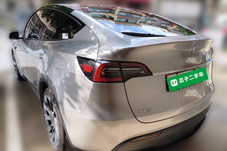 Used Tesla Model Y 2022 Rear-Wheel-Drive Version Rear Left 45 Deg