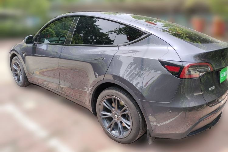 Used Tesla Model Y 2022 Revised Version Rear-Wheel Drive Rear Left 45 Deg