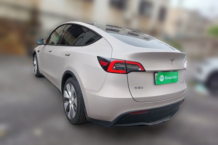 Used Tesla Model Y 2022 Revised Version Rear-Wheel Drive Rear Left 45 Deg