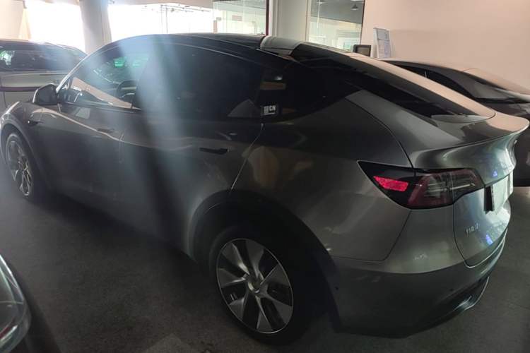 Used Tesla Model Y 2022 Revised Version Rear-Wheel Drive Rear Left 45 Deg