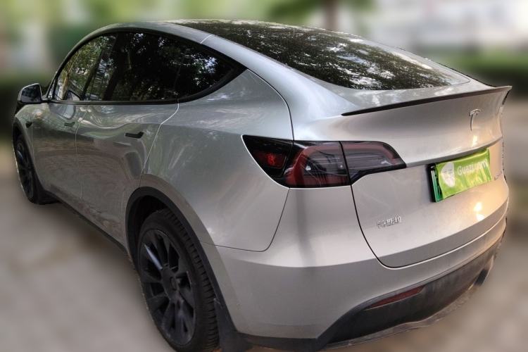 Used Tesla Model Y 2022 Long-Range All-Wheel-Drive Version Rear Left 45 Deg