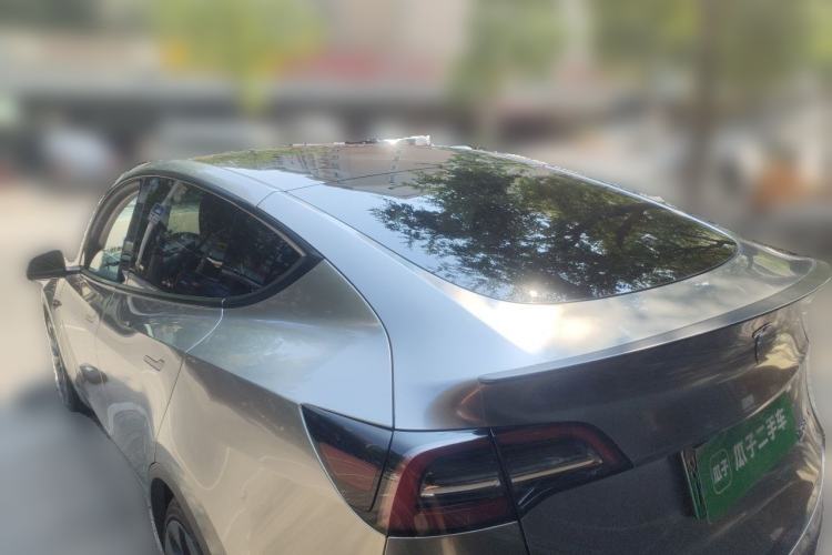 Used Tesla Model Y 2022 Performance High-Performance All-Wheel-Drive Version Rear Left 45 Deg