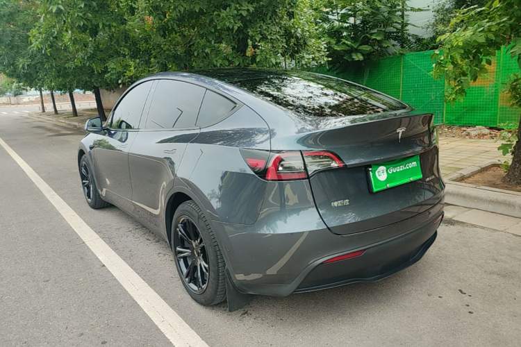 Used Tesla Model Y 2022 Revised Version Rear-Wheel Drive Rear Left 45 Deg