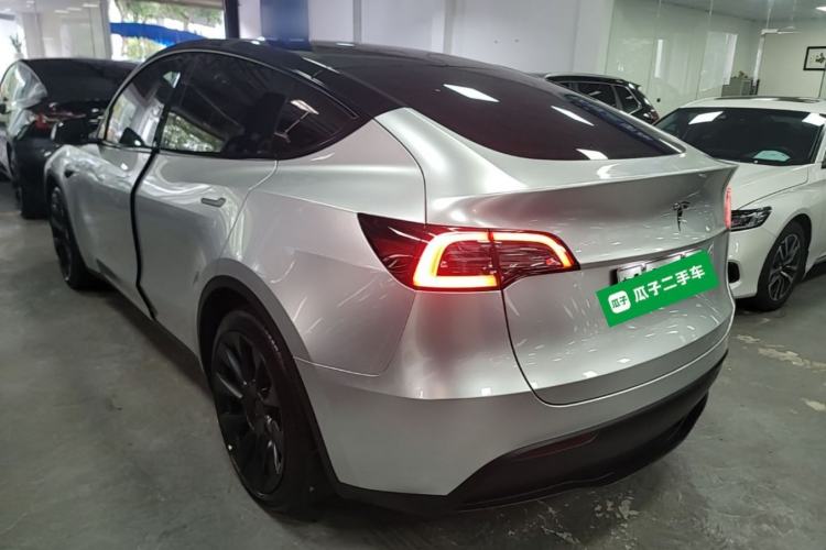 Used Tesla Model Y 2022 Revised Version Rear-Wheel Drive Rear Left 45 Deg