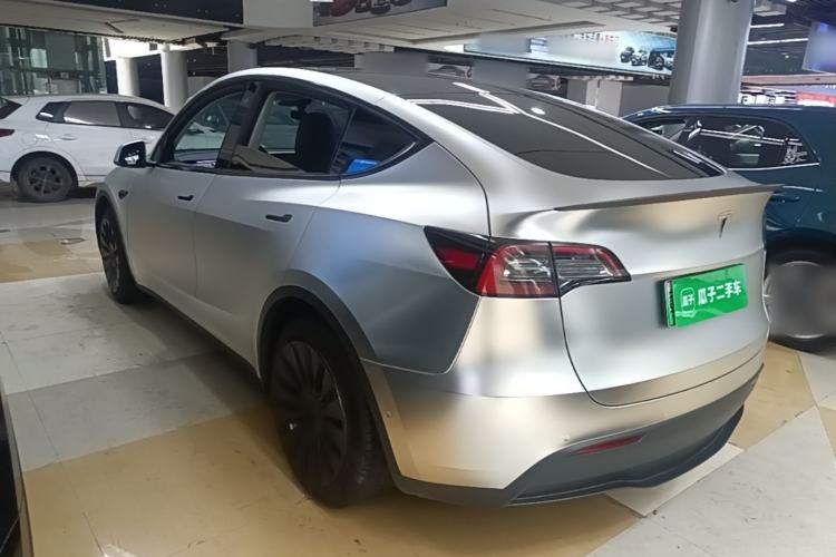 Used Tesla Model Y 2022 Rear-Wheel-Drive Version Rear Left 45 Deg