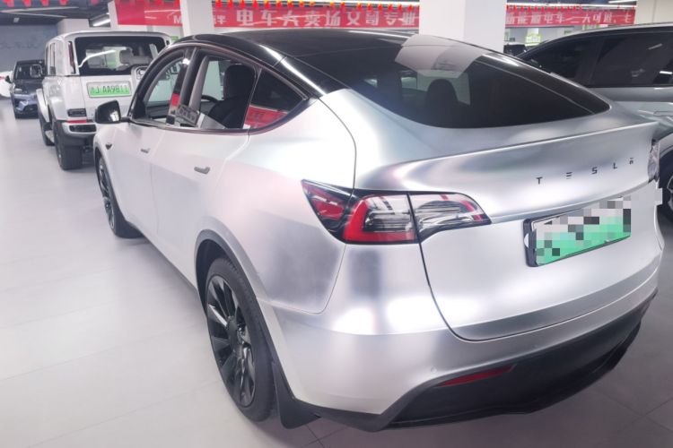 Used Tesla Model Y 2022 Revised Version Rear-Wheel Drive Rear Left 45 Deg