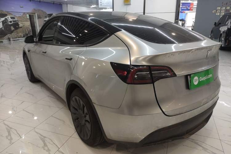 Used Tesla Model Y 2022 Rear-Wheel-Drive Version Rear Left 45 Deg