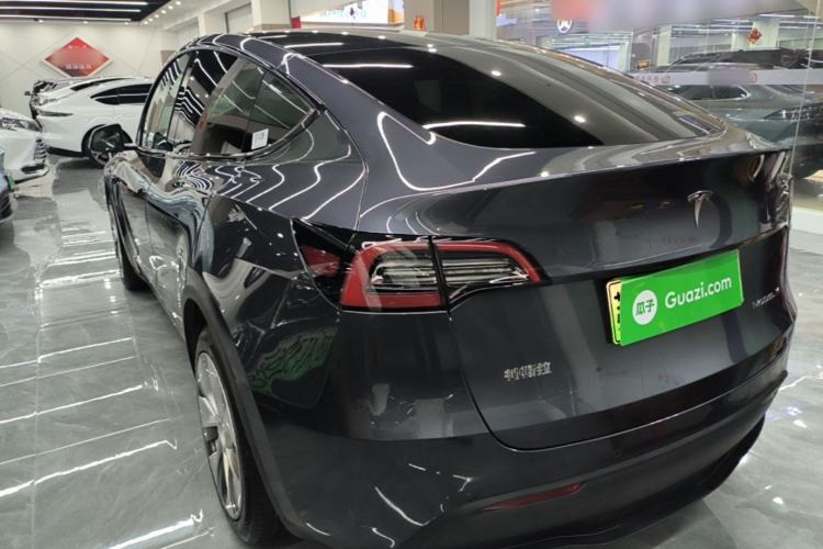 Used Tesla Model Y 2022 Long-Range All-Wheel-Drive Version Rear Left 45 Deg