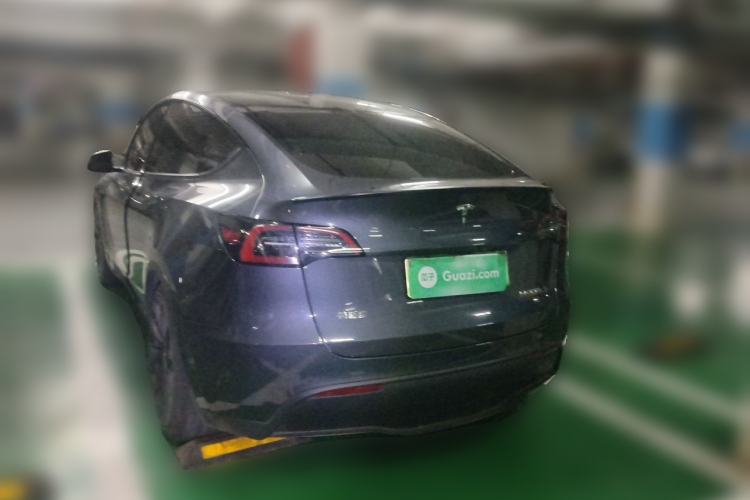 Used Tesla Model Y 2022 Performance High-Performance All-Wheel-Drive Version Rear Left 45 Deg