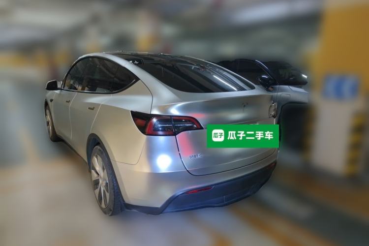 Used Tesla Model Y 2022 Rear-Wheel-Drive Version Rear Left 45 Deg