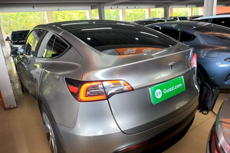 Used Tesla Model Y 2022 Revised Version Rear-Wheel Drive Rear Left 45 Deg