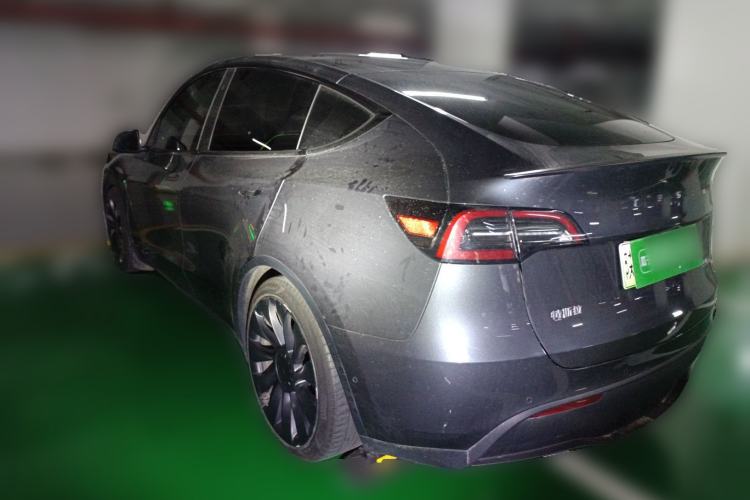 Used Tesla Model Y 2022 Performance High-Performance All-Wheel-Drive Version Rear Left 45 Deg