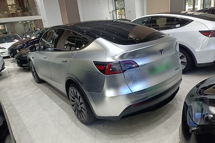 Used Tesla Model Y 2022 Rear-Wheel-Drive Version Rear Left 45 Deg