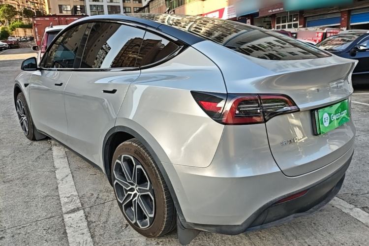 Used Tesla Model Y 2022 Revised Version Rear-Wheel Drive Rear Left 45 Deg