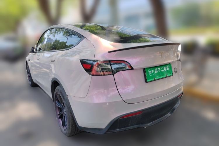 Used Tesla Model Y 2022 Revised Version Long-Range All-Wheel Drive Rear Left 45 Deg