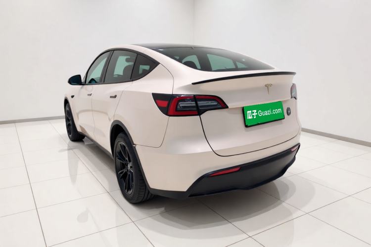 Used Tesla Model Y 2022 Revised Version Long-Range All-Wheel Drive Rear Left 45 Deg