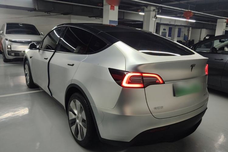 Used Tesla Model Y 2022 Revised Version Rear-Wheel Drive Rear Left 45 Deg
