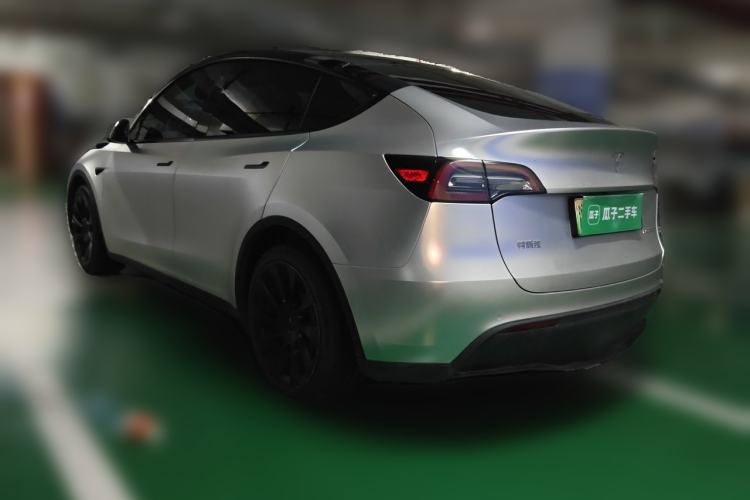 Used Tesla Model Y 2022 Revised Version Rear-Wheel Drive Rear Left 45 Deg